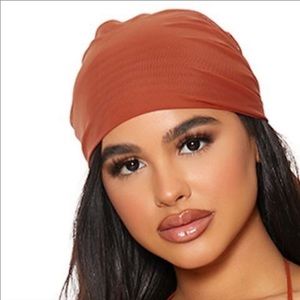 Over Your Head Mesh Headwrap